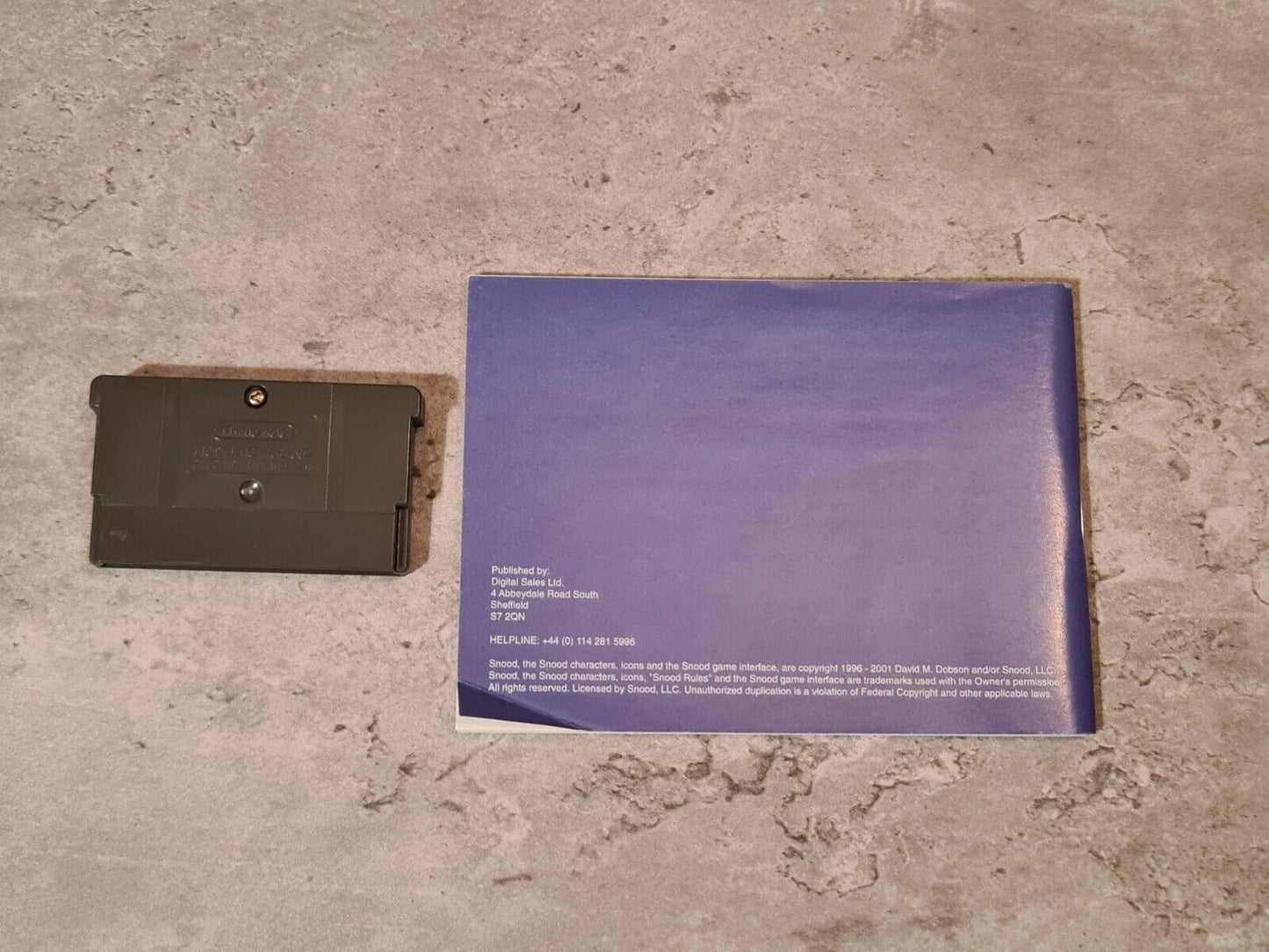 Nintendo Game Boy Advance Snood mit OVP und Anleitung NOE - T-Retro-Games