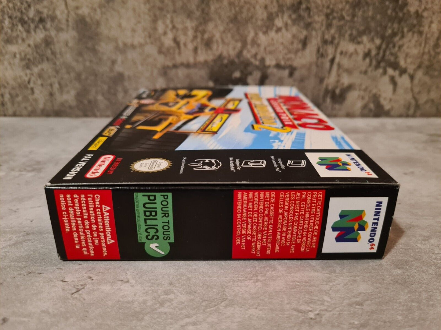 N64 Nintendo 64 Monaco Grand Prix Racing Simulation 2 mit OVP und Anleitung FAH - T-Retro-Games