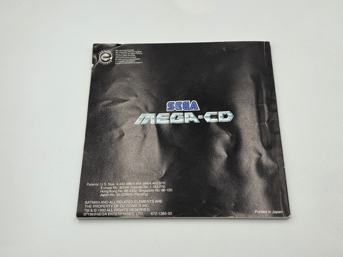 Sega Mega-CD Batman Returns mit OVP und Anleitung Multi Language