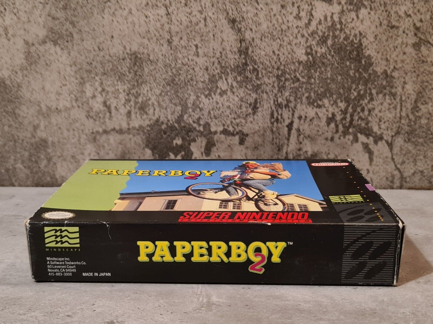 SNES Super Nintendo Paperboy 2 mit OVP und Anleitung NTSC-USA - T-Retro-Games