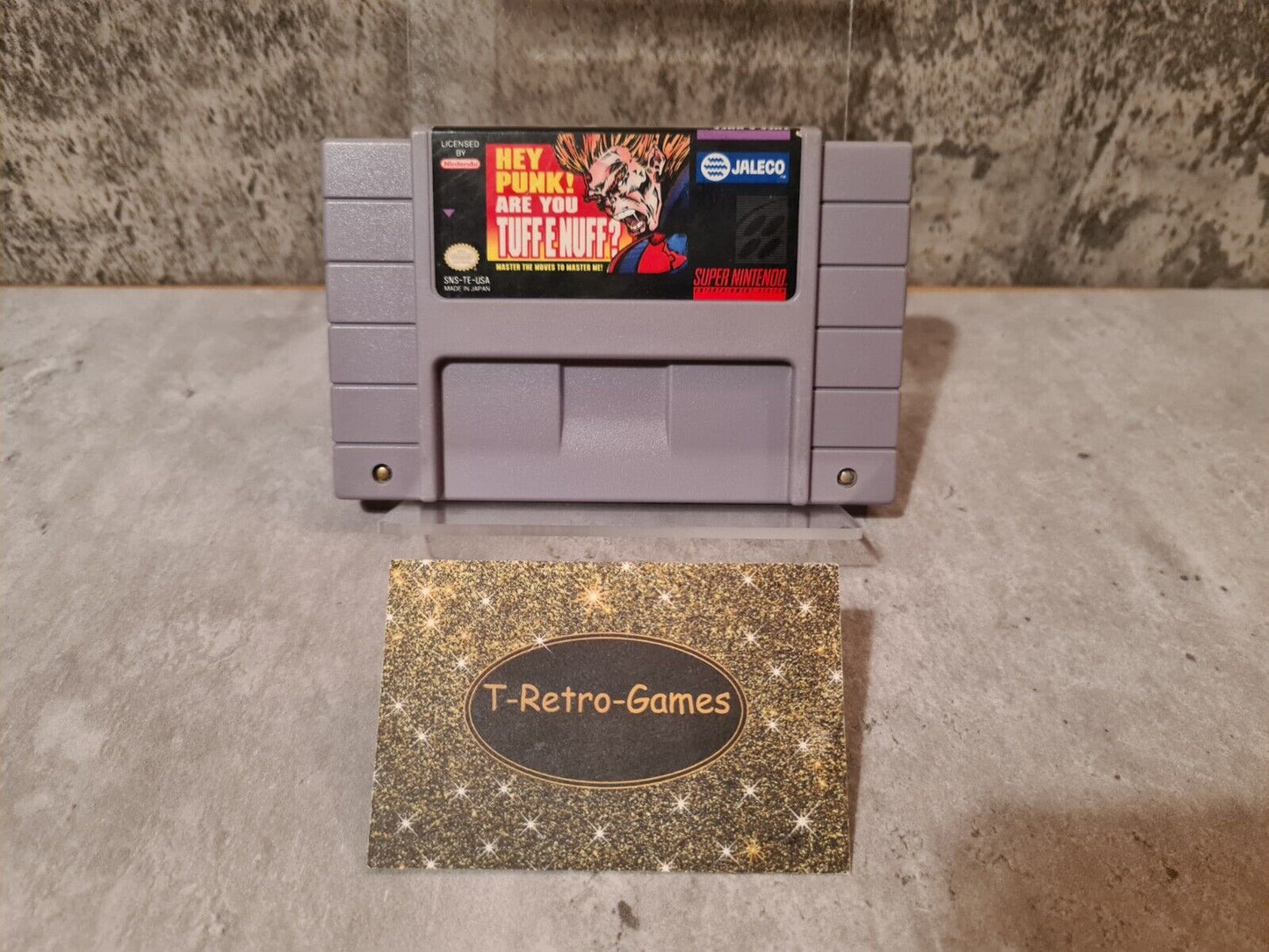 SNES Super Nintendo Tuff E Nuff? NTSC USA Modul - T-Retro-Games
