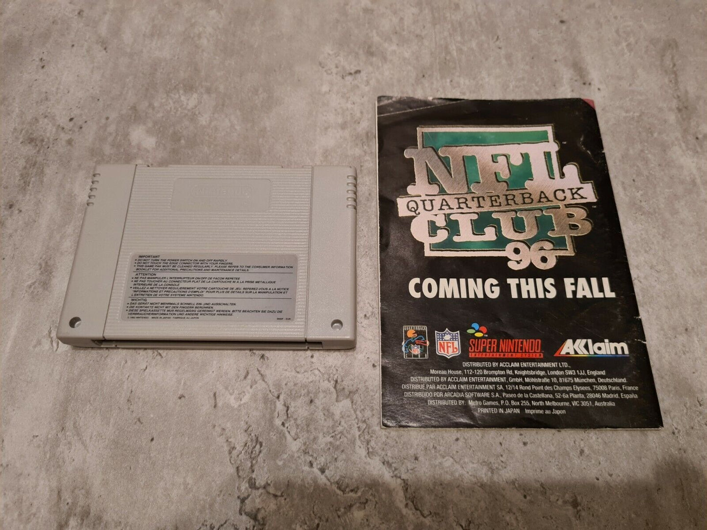 SNES Super Nintendo Foreman For Real mit OVP und Anleitung EUR - T-Retro-Games