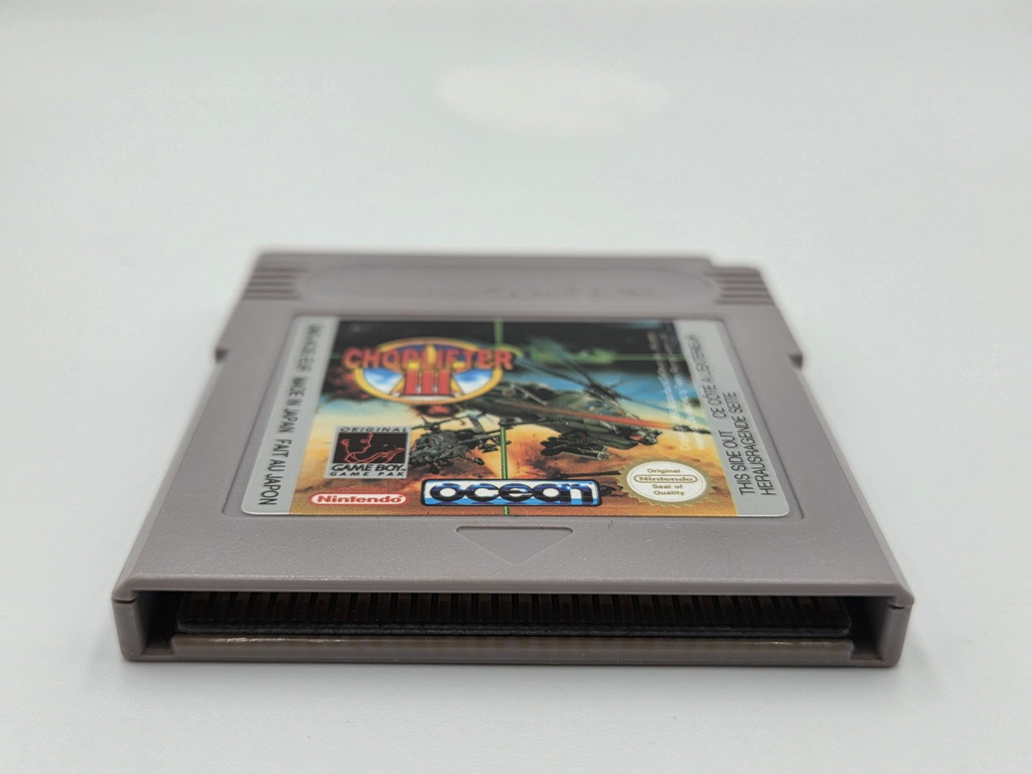 Nintendo Game Boy Classic Spiel Choplifter III Modul EUR