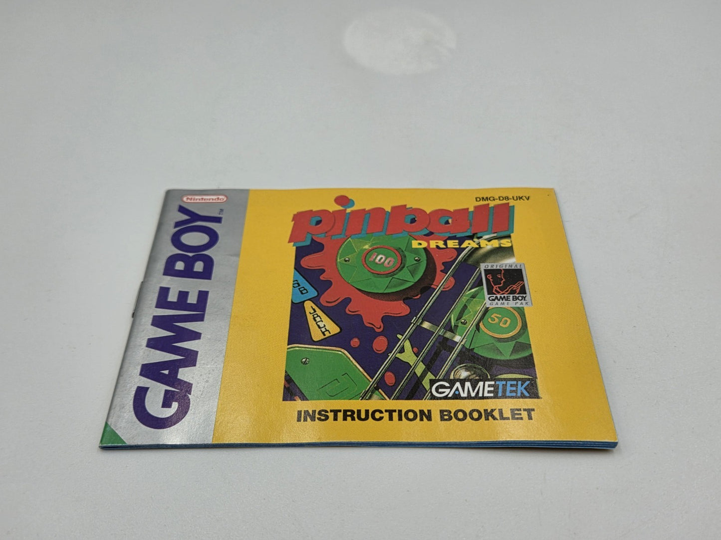 Nintendo Game Boy Classic Pinball Dreams mit OVP und Anleitung UKV
