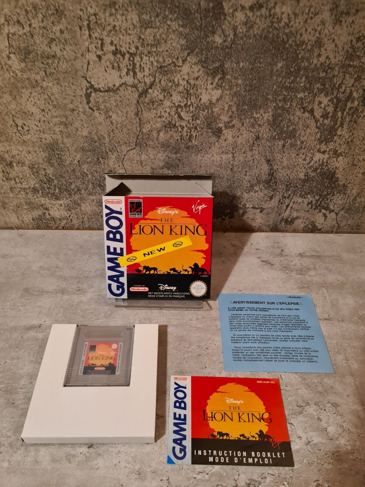 Nintendo Game Boy Classic Disney The Lion King mit OVP und Anleitung HOL - T-Retro-Games