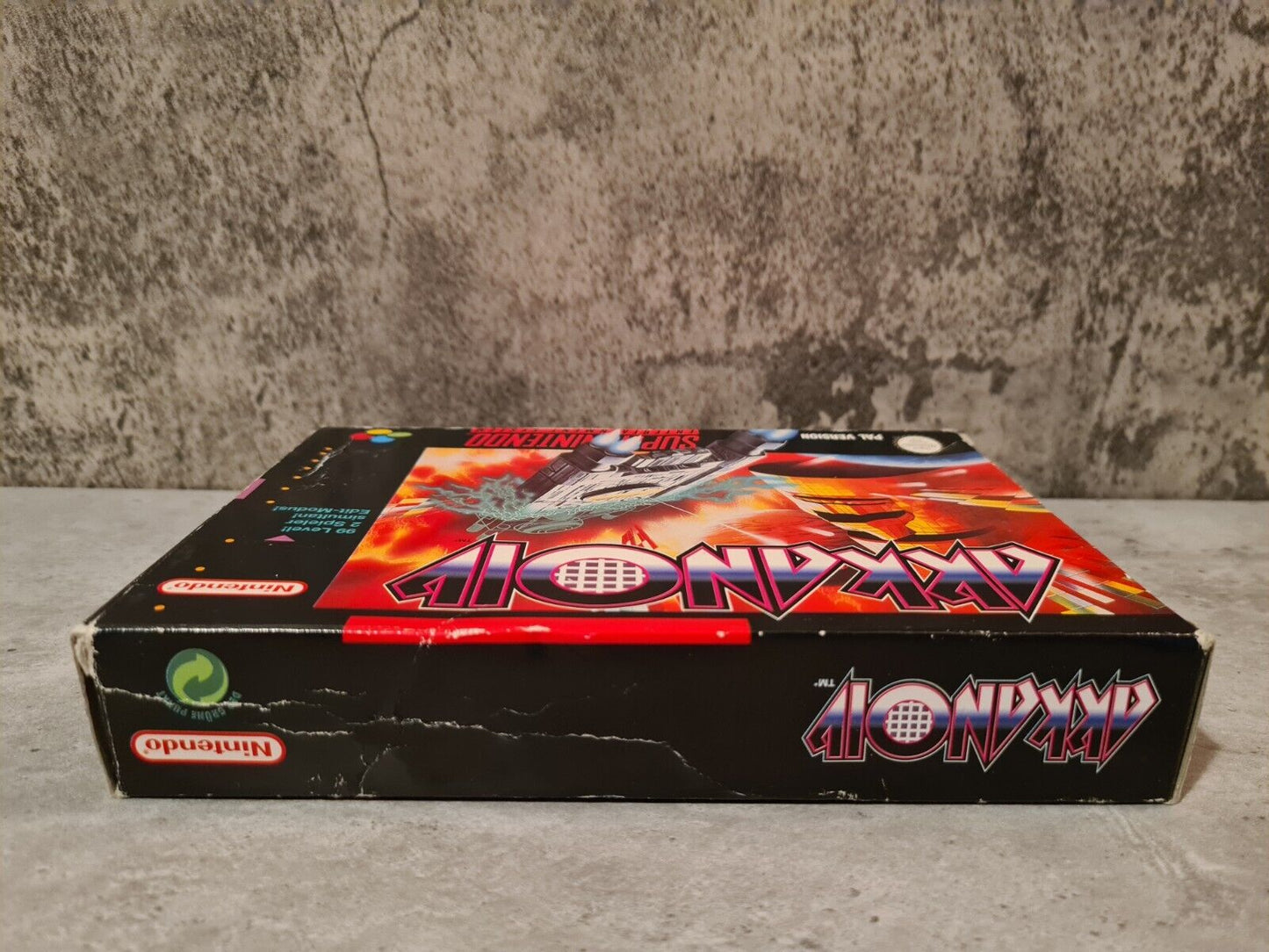 SNES Super Nintendo Akkanoiv mit OVP und Anleitung NOE - T-Retro-Games
