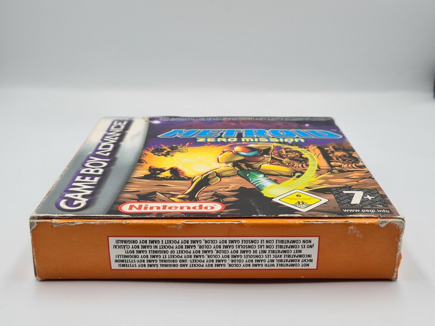Nintendo Game Boy Advance Metroid Zero Mission mit OVP und Anleitung EUR - T-Retro-Games