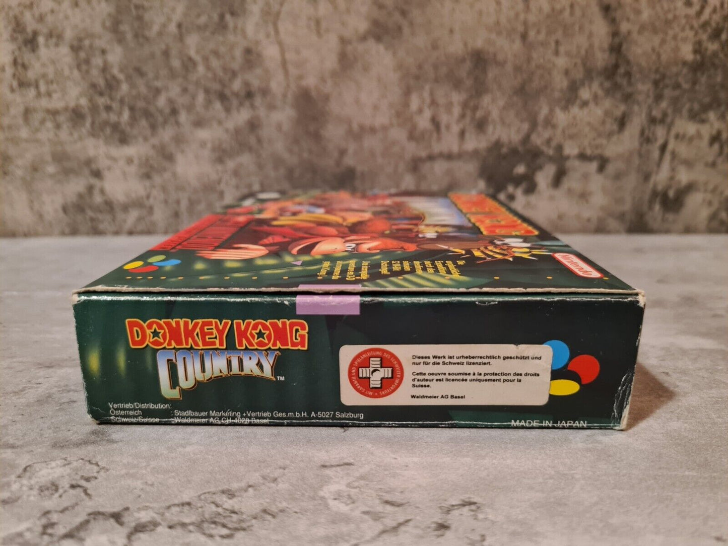 SNES Super Nintendo Donkey Kong Country mit OVP und Anleitung FRG - T-Retro-Games