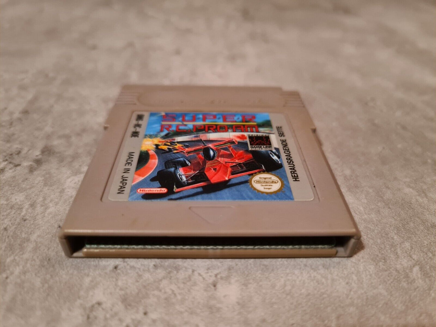 Nintendo Gameboy Classic Spiel Super R.C. Pro AM Modul NOE - T-Retro-Games