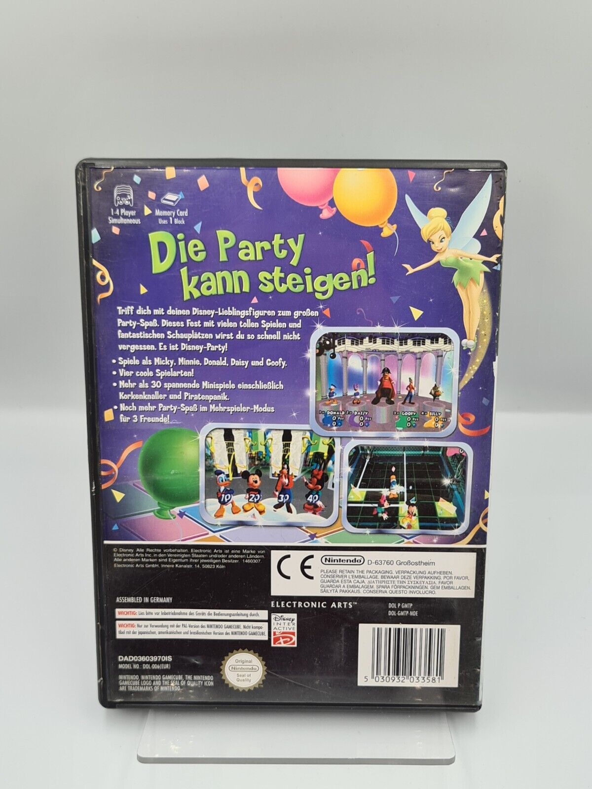 Nintendo GameCube Disney's Party mit OVP und Anleitung NOE