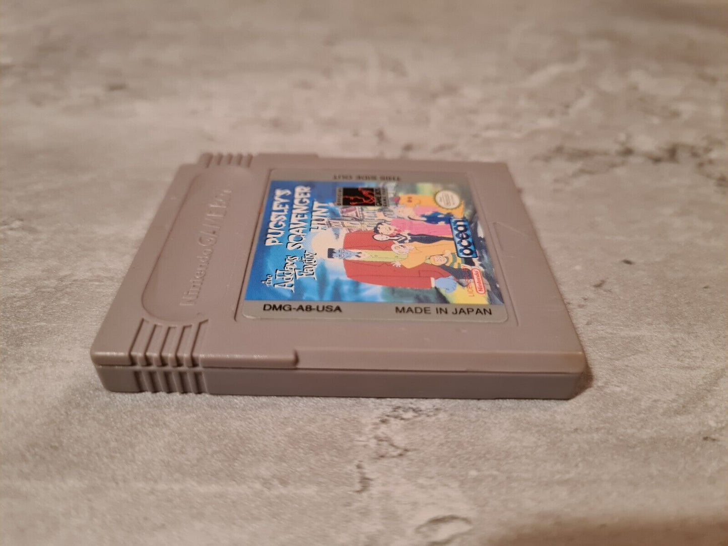 Nintendo Gameboy Classic The Addams Family Pugsley's Scavenger Hunt Modul USA - T-Retro-Games