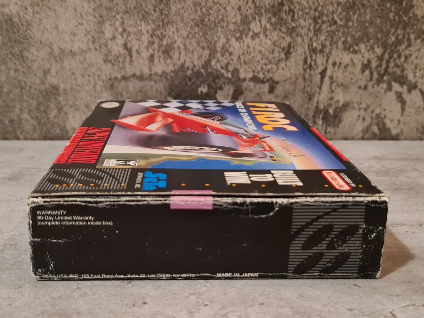 SNES Super Nintendo F1 ROC Race of Champions mit OVP und Anleitung NTSC-USA - T-Retro-Games