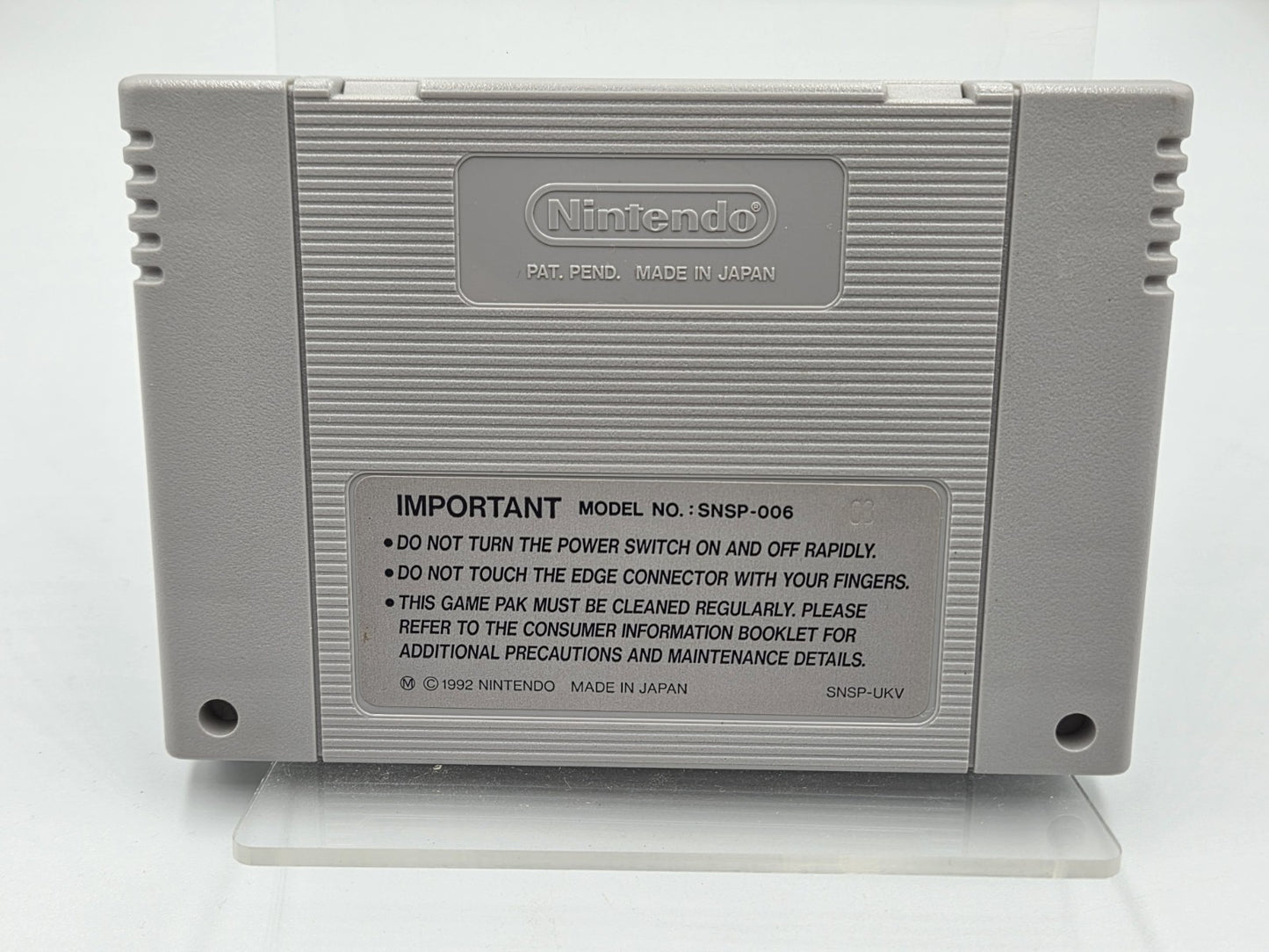 SNES Super Nintendo Time Trax Modul UKV