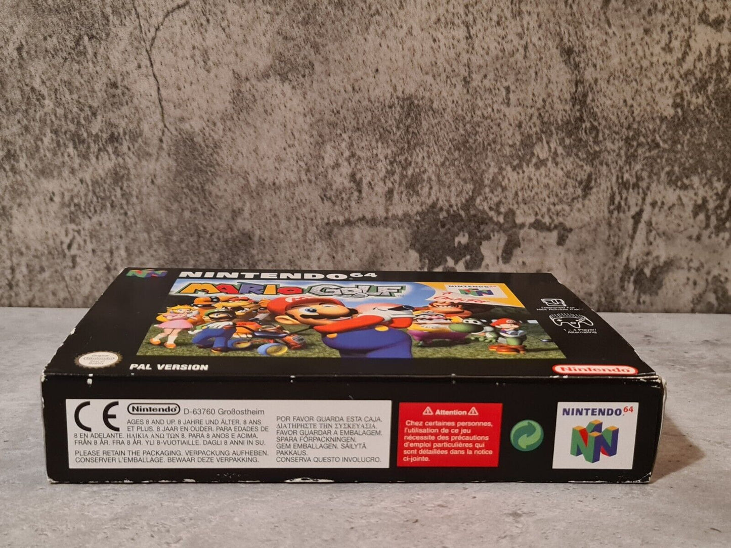 N64 Nintendo 64 Mario Golf mit OVP und Anleitung EUR - T-Retro-Games