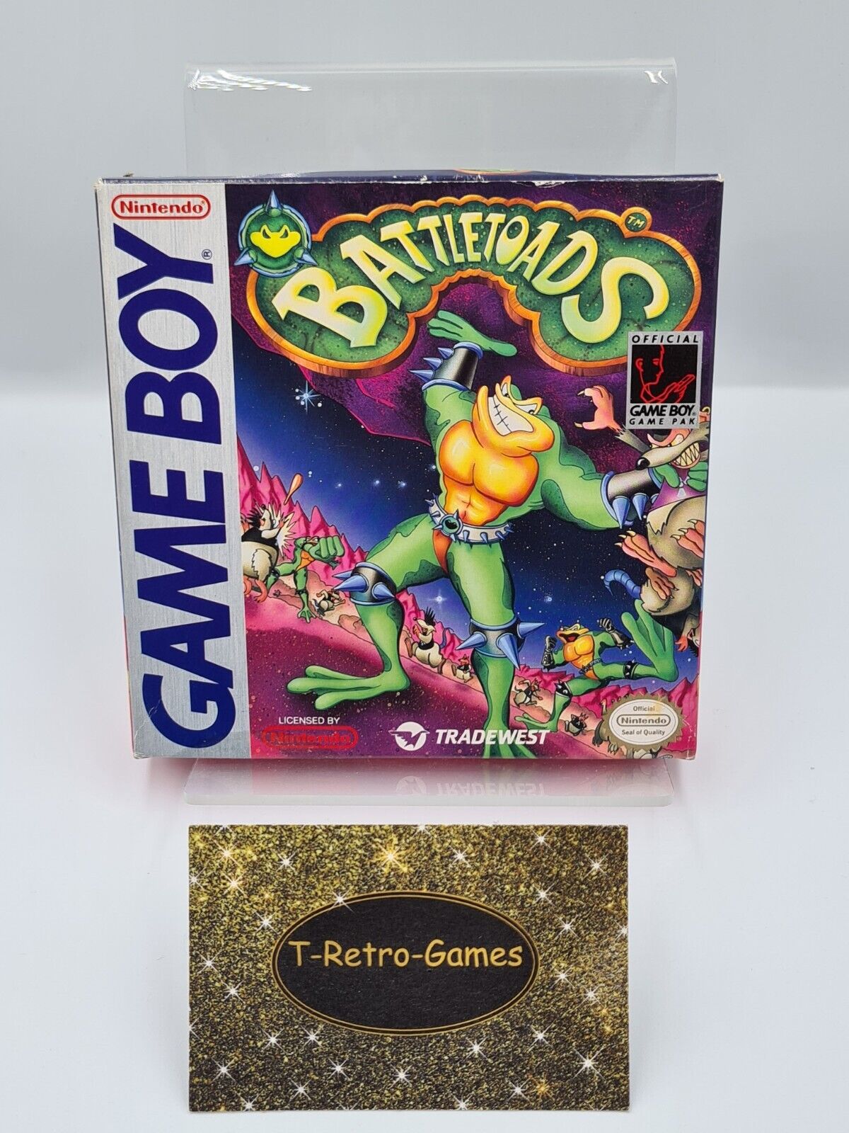Nintendo Game Boy Classic Battletoads mit OVP und Anleitung USA - T-Retro-Games