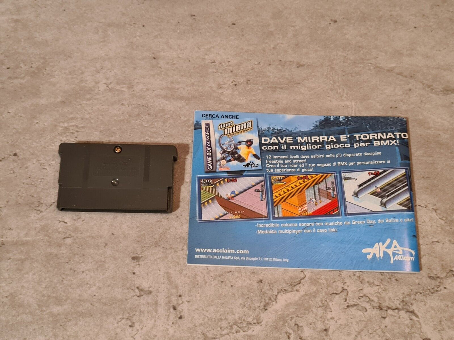 Nintendo Game Boy Advance Legends of Wrestling II mit OVP und Anleitung ITA - T-Retro-Games