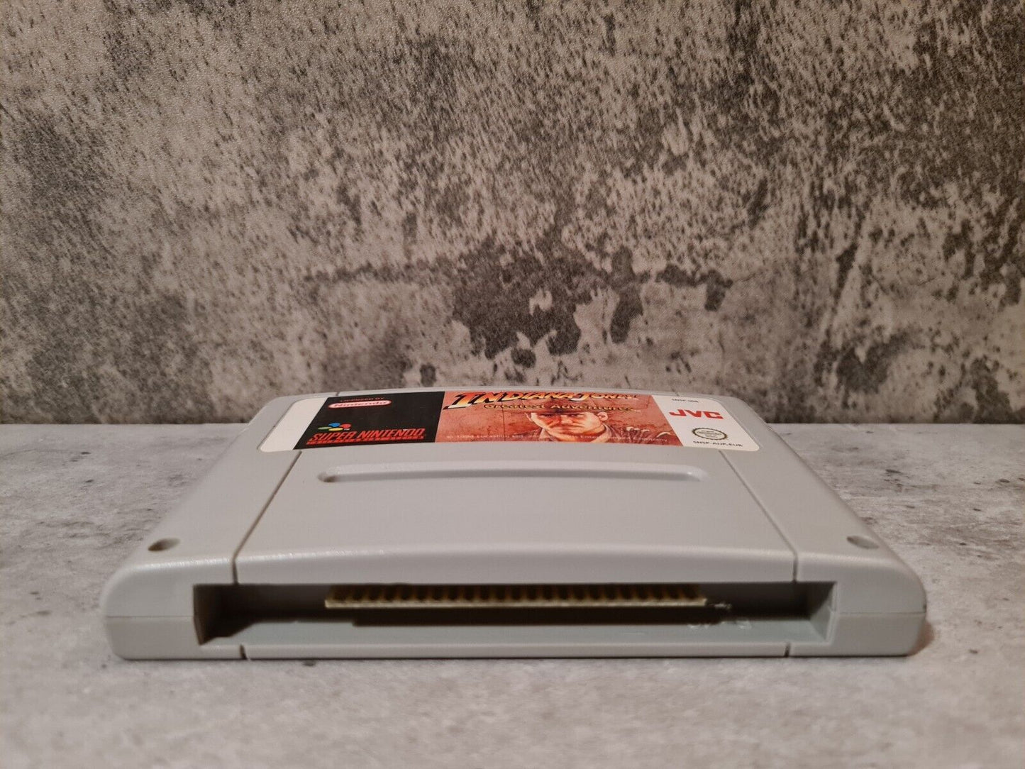 SNES Super Nintendo Indiana Jones Greatest Adventures Modul EUR - T-Retro-Games