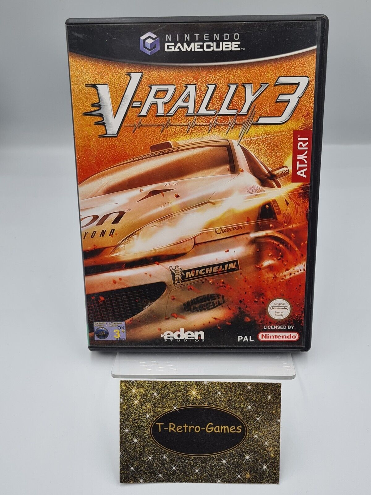 Nintendo GameCube V-Rally 3 mit OVP und Anleitung UKV