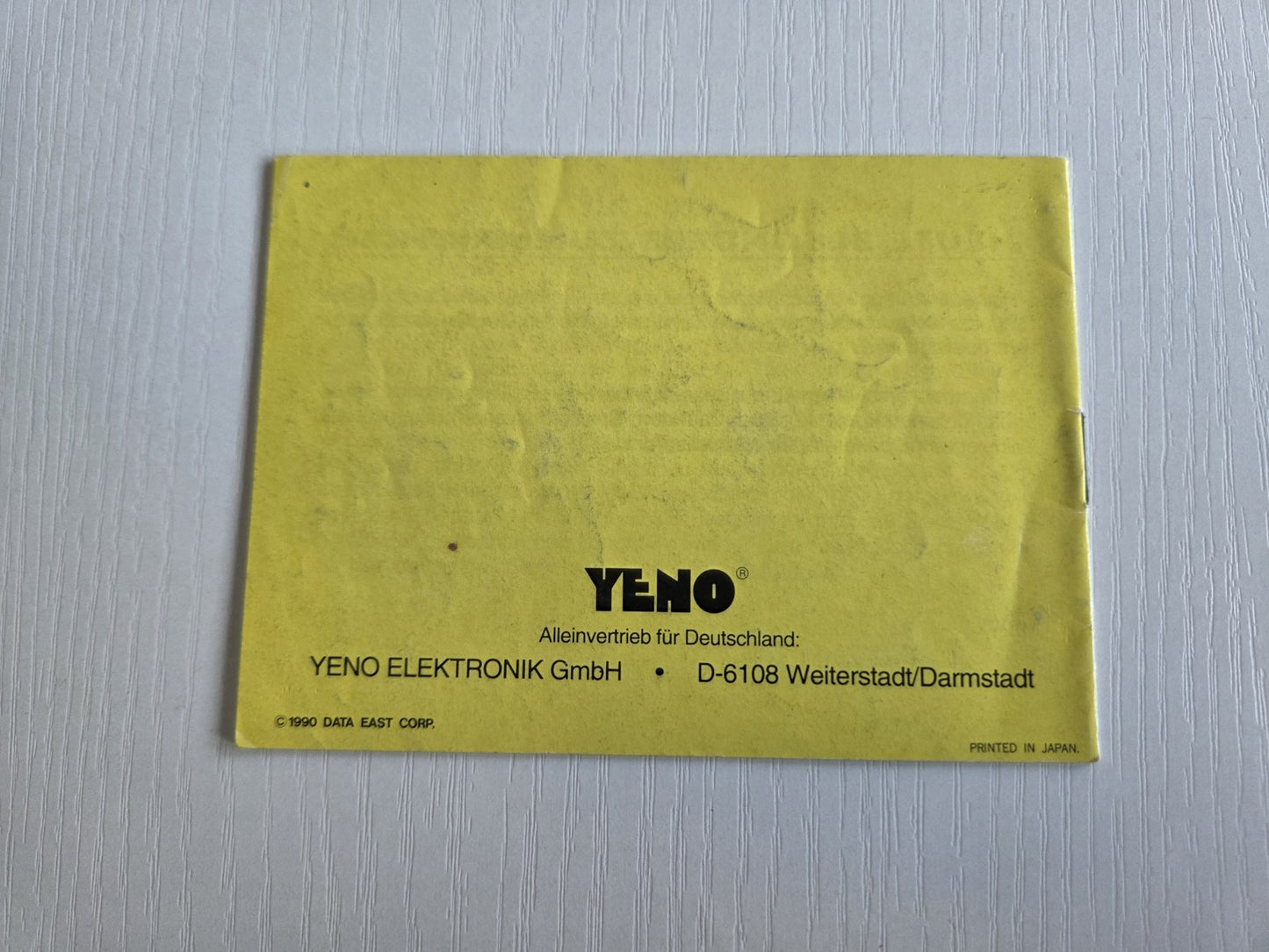 Game Boy Classic Burger Time Deluxe Spielanleitung Instruction Booklet NOE