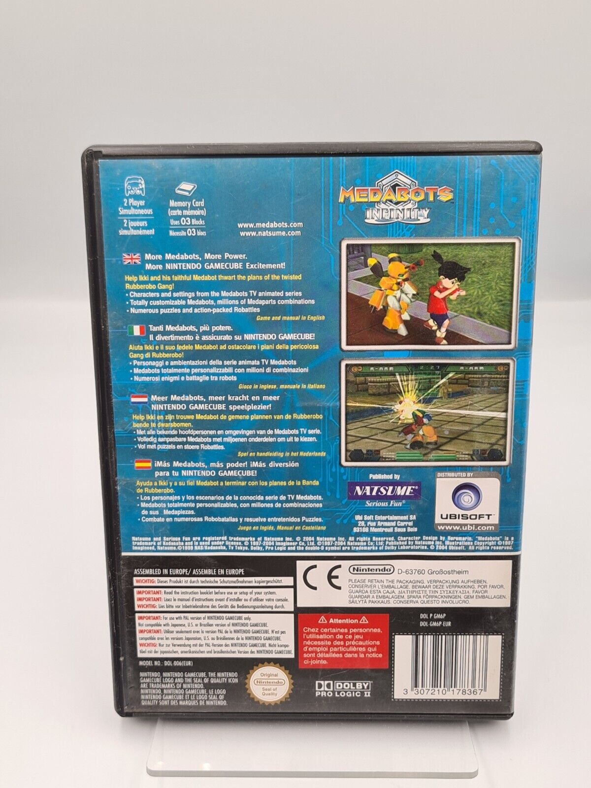 Nintendo GameCube Medabots Infinity mit OVP und Anleitung EUR - T-Retro-Games