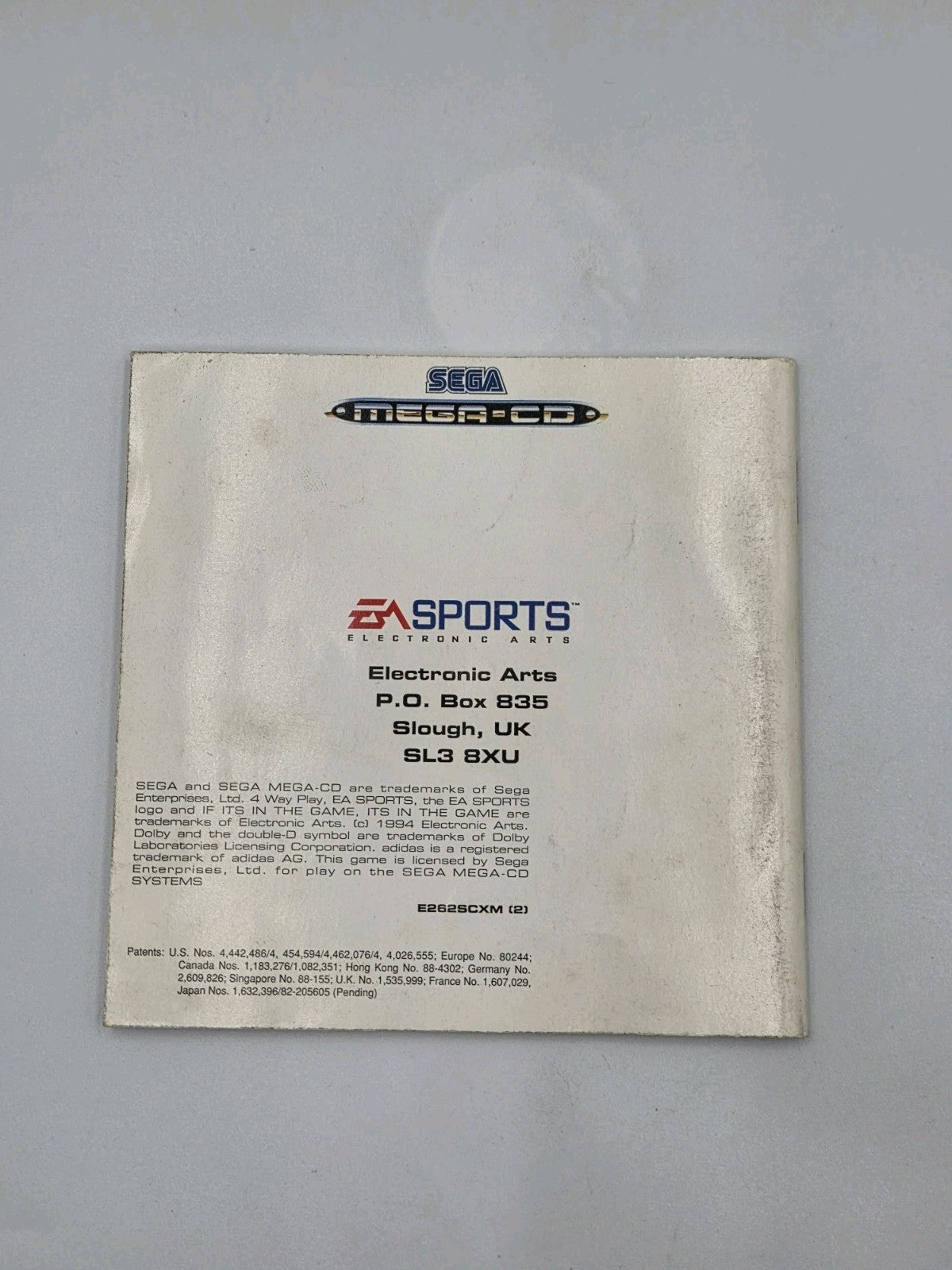 Sega Mega-CD Fifa International Soccer mit OVP und Anleitung Multi Language