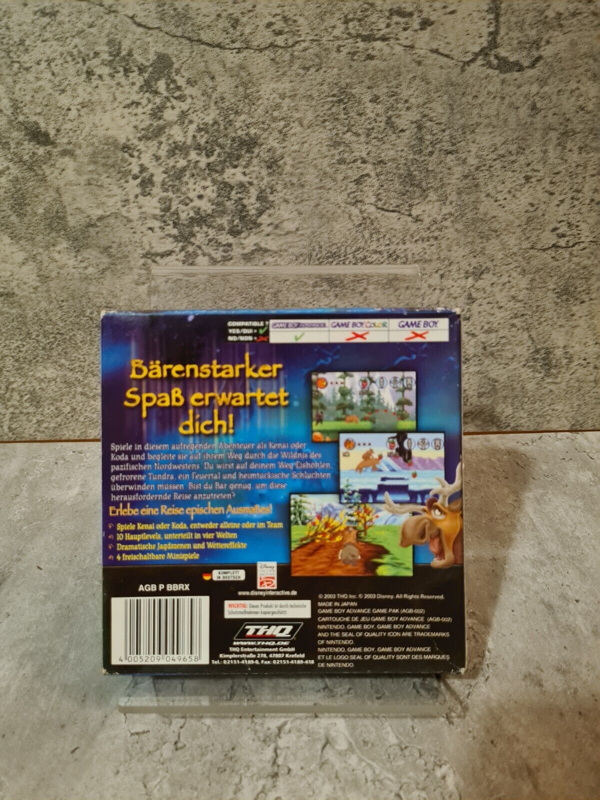 Nintendo Gameboy Advance Disney's Bären Brüder mit OVP und Anleitung NOE - T-Retro-Games