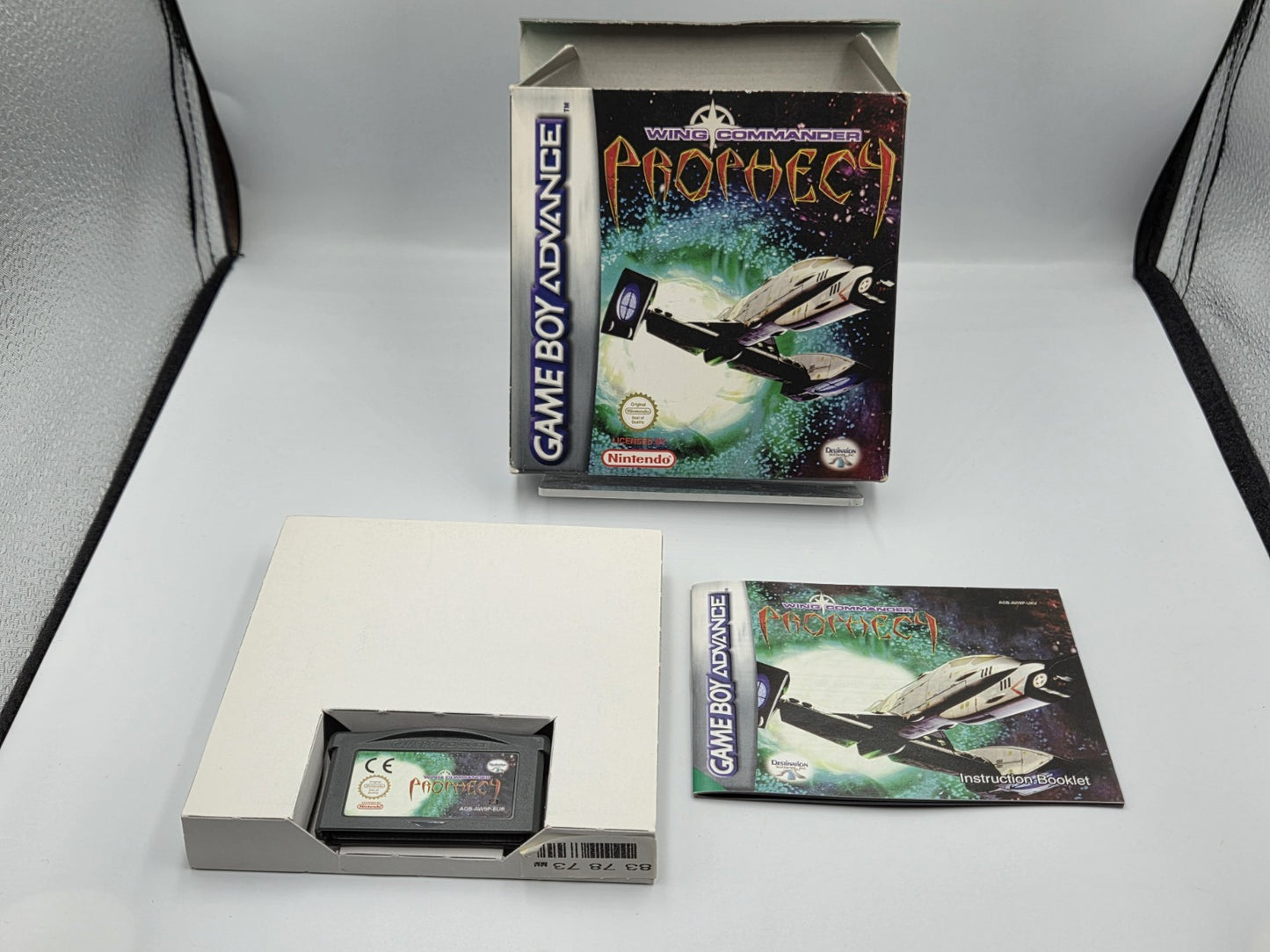 Nintendo Game Boy Advance Wing Commander Prophecy mit OVP und Anleitung UKV