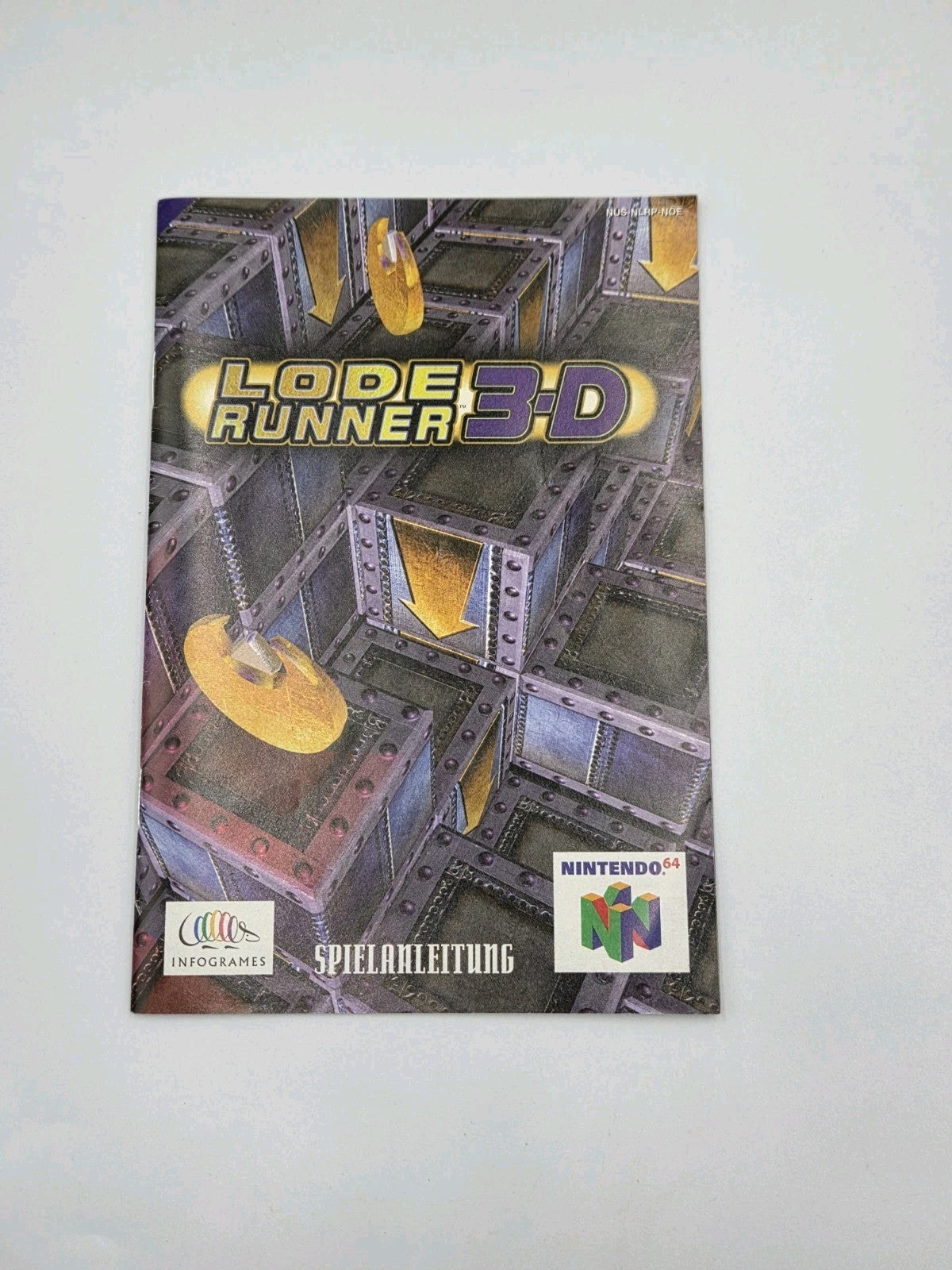 N64 Nintendo 64 Lode Runner 3-D mit OVP und Anleitung NOE