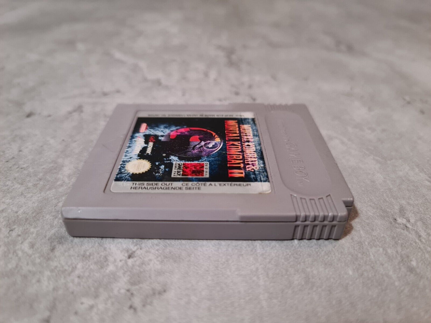 Nintendo Gameboy Classic Spiel Mortal Kombat & Mortal Kombat II Modul EUR - T-Retro-Games