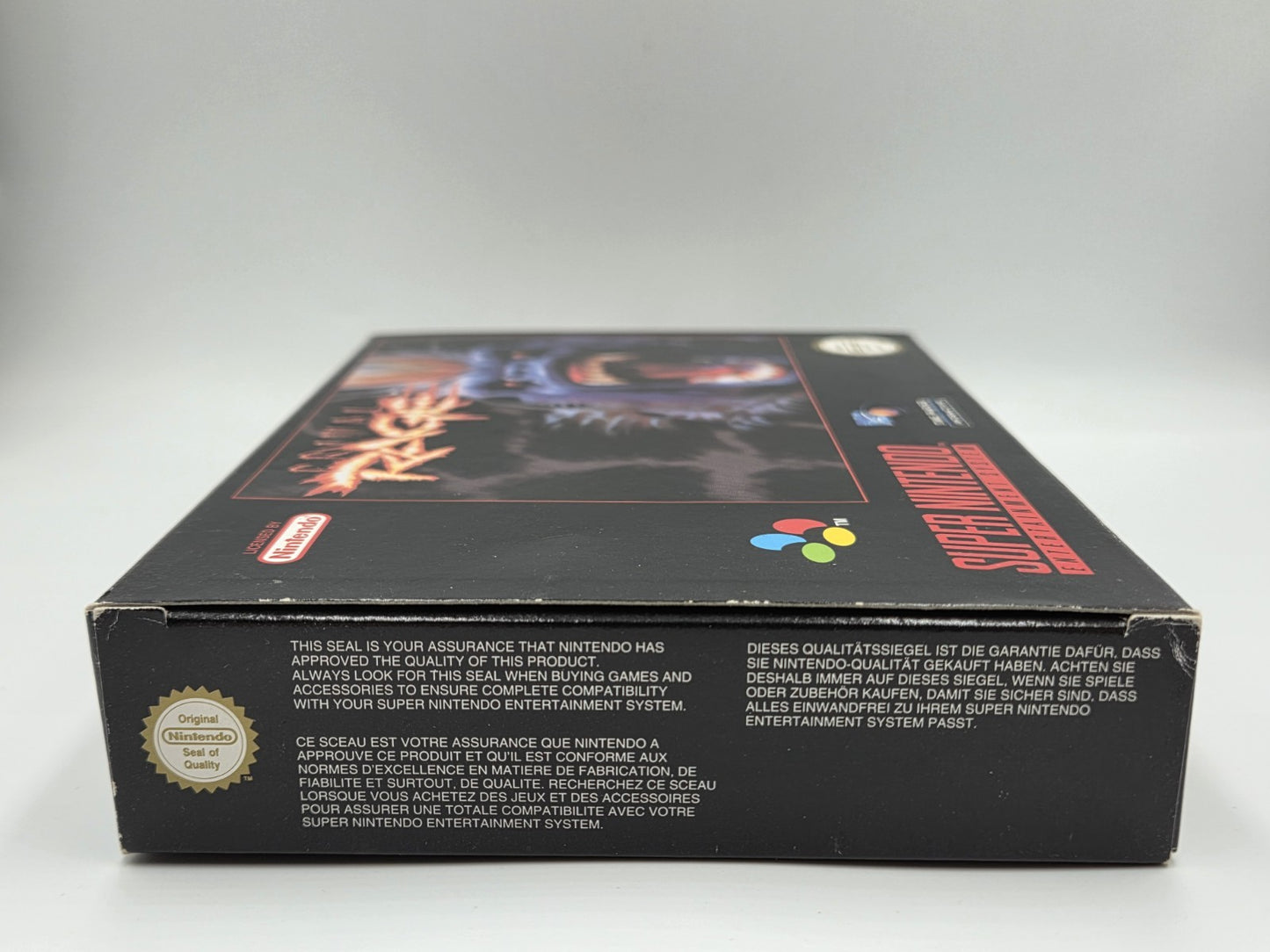 SNES Super Nintendo Primal Rage mit OVP und Anleitung EUR