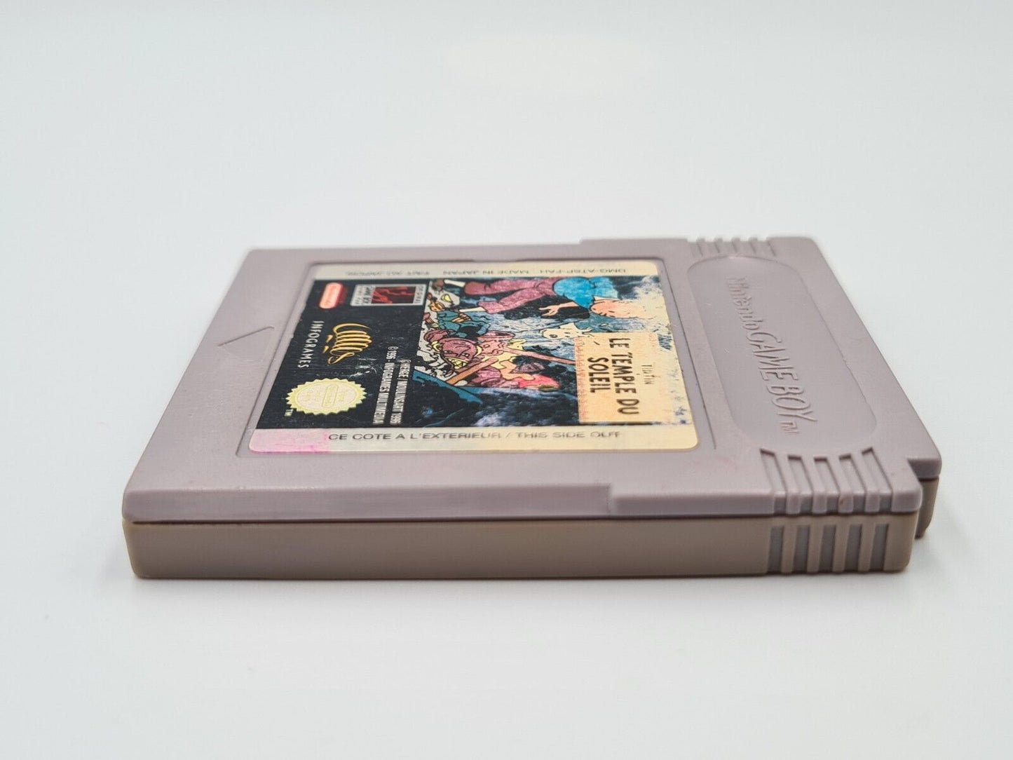 Nintendo Game Boy Classic Spiel TinTin Le Temple Du Soleil Modul FAH - T-Retro-Games