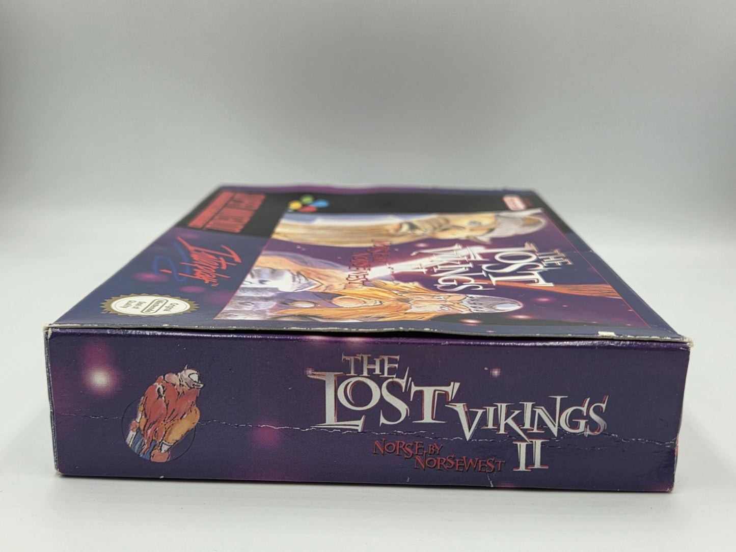 SNES Super Nintendo The Lost Vikings II mit OVP und Anleitung EUR