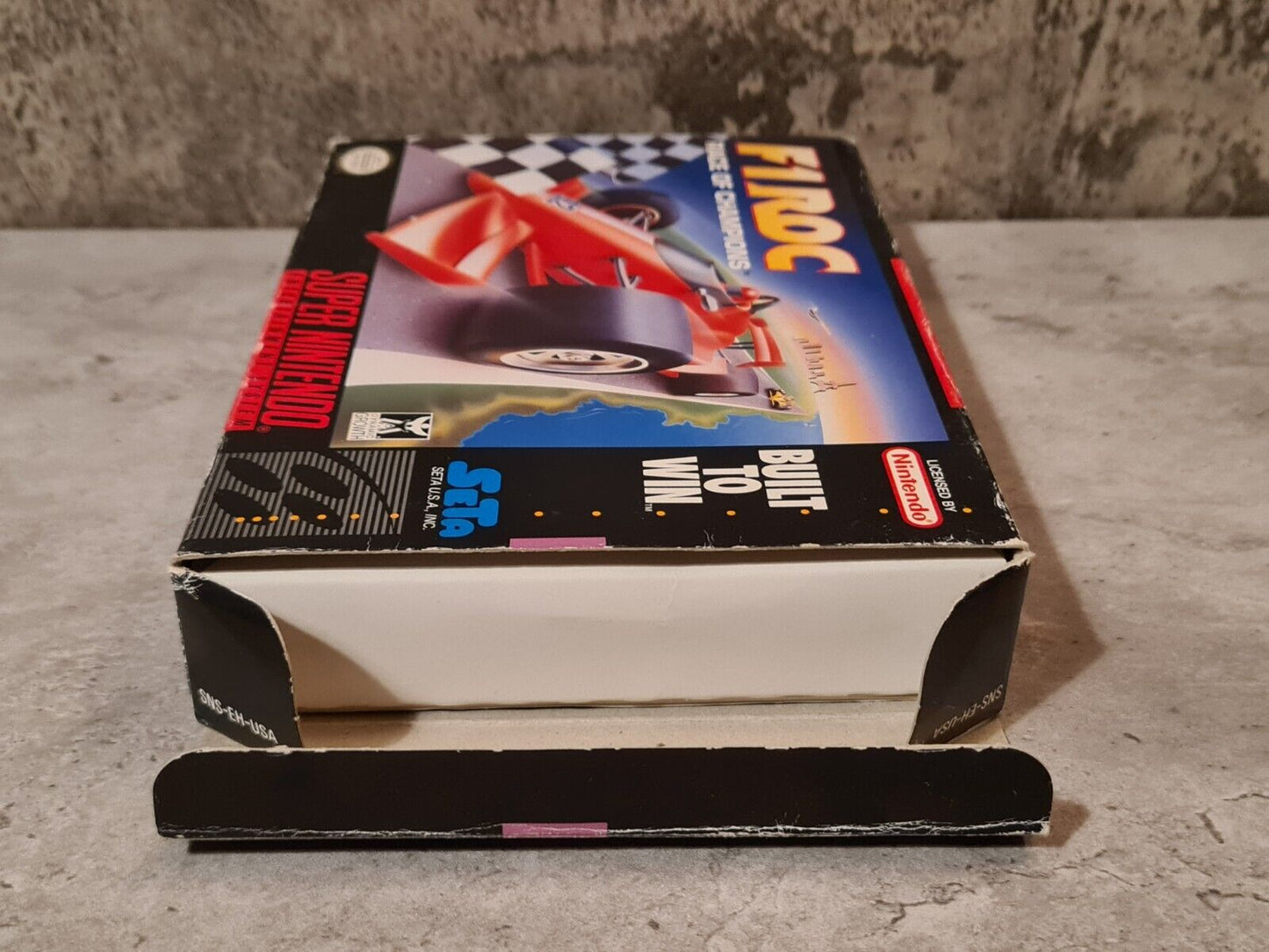 SNES Super Nintendo F1 ROC Race of Champions mit OVP und Anleitung NTSC-USA - T-Retro-Games