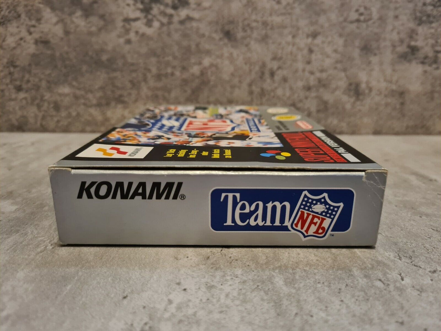 SNES Super Nintendo NFL Football mit OVP und Anleitung + Playbook NOE - T-Retro-Games