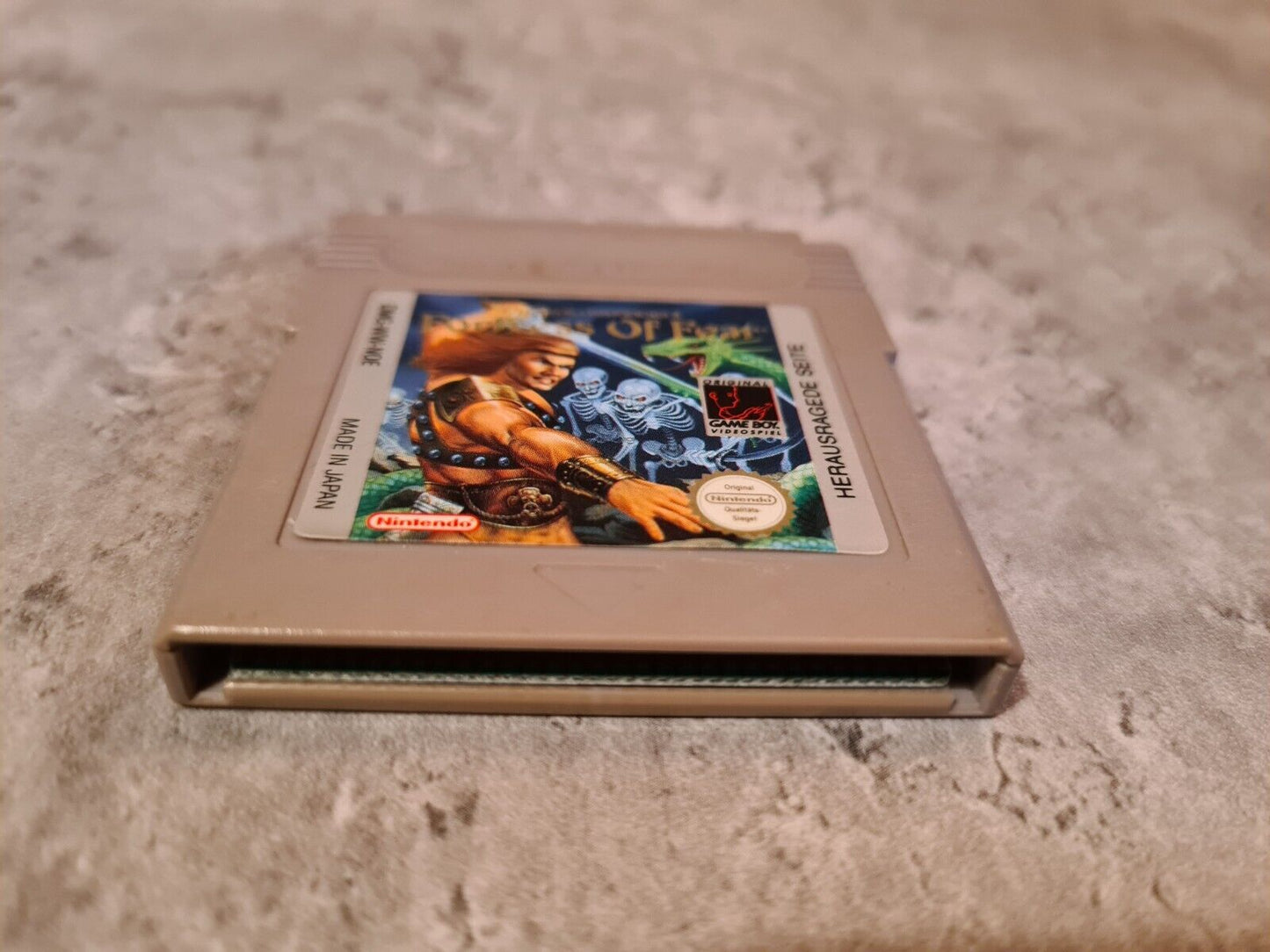 Nintendo Gameboy Classic Spiel Fortress of Fear Modul NOE - T-Retro-Games