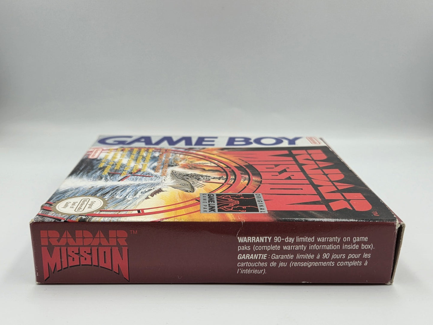 Nintendo Game Boy Classic Spiel Radar Mission mit OVP und Anleitung FAH