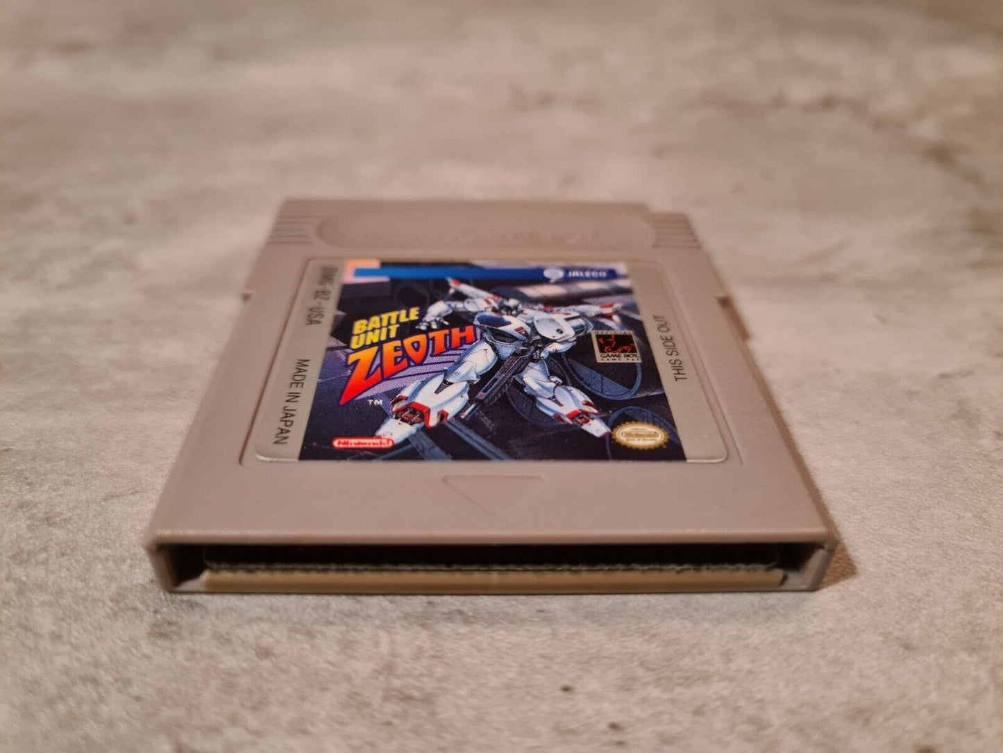 Nintendo Game Boy Classic Spiel Battle Unit Zeoth Modul USA - T-Retro-Games