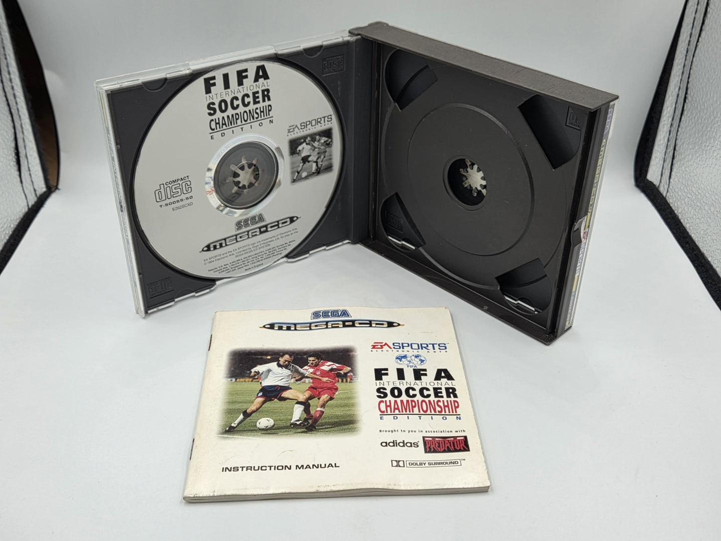 Sega Mega-CD Fifa International Soccer mit OVP und Anleitung Multi Language