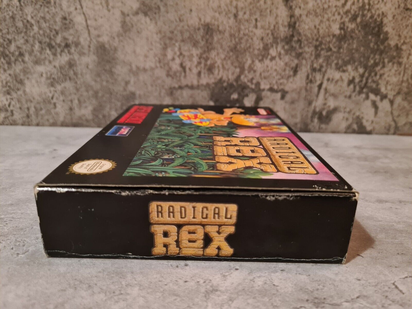 SNES Super Nintendo Radical Rex mit OVP und Anleitung EUR - T-Retro-Games
