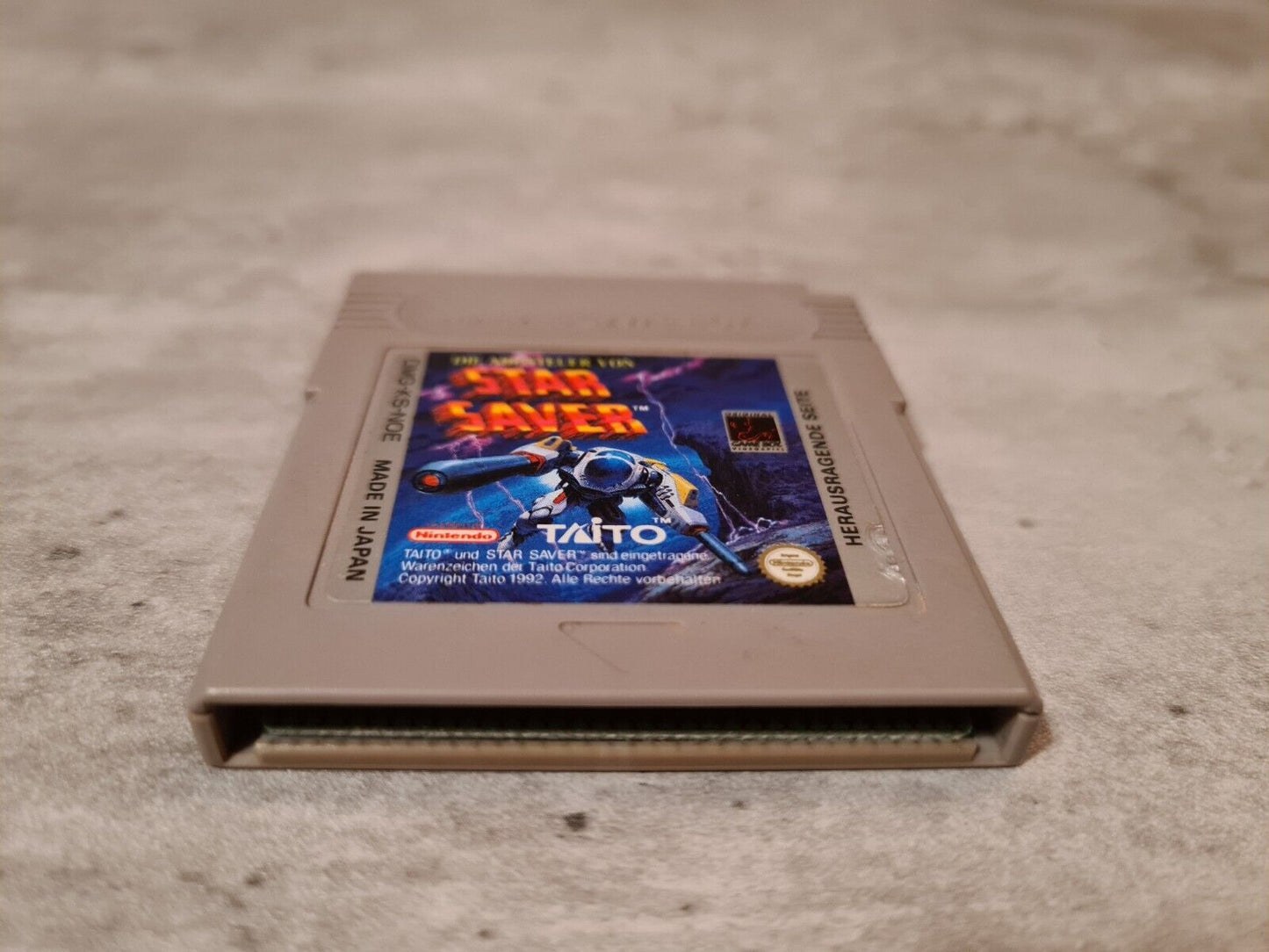 Nintendo Game Boy Classic Spiel Die Abenteuer von Star Saver Modul NOE - T-Retro-Games