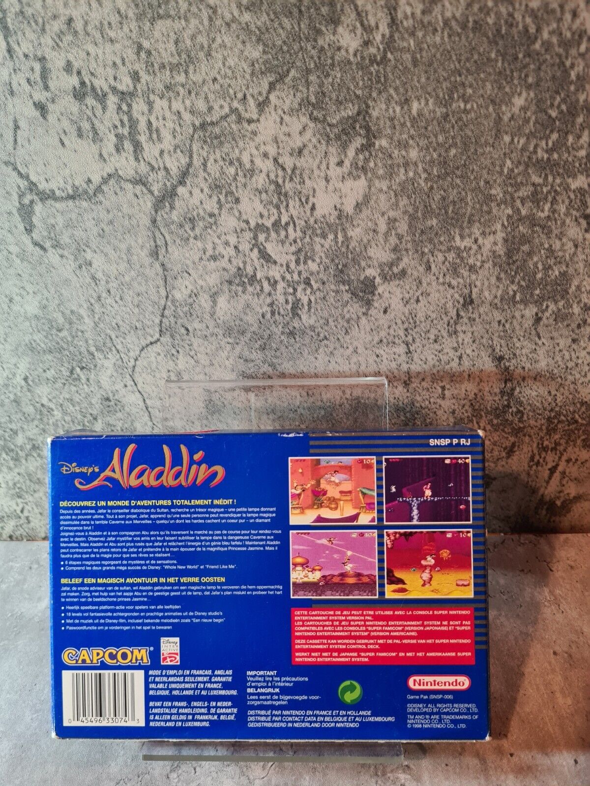 SNES Super Nintendo Disney's Aladdin mit OVP und Anleitung FAH - T-Retro-Games