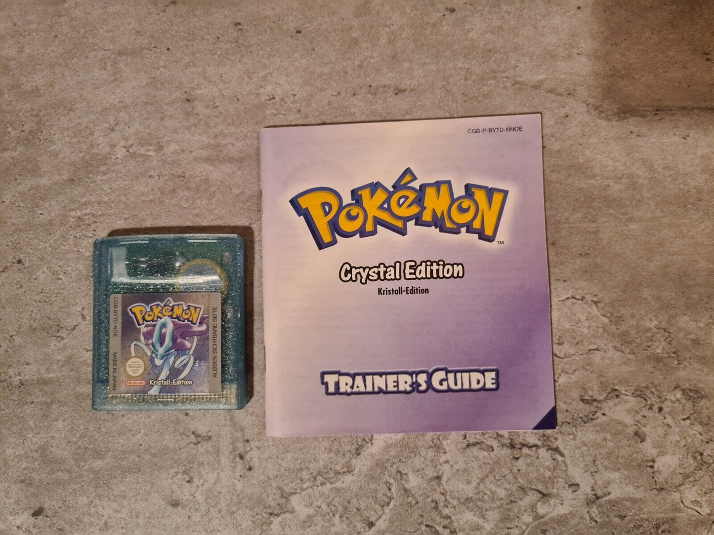 Nintendo Game Boy Color Pokemon Kristall Edition mit OVP und Anleitung NOE - T-Retro-Games