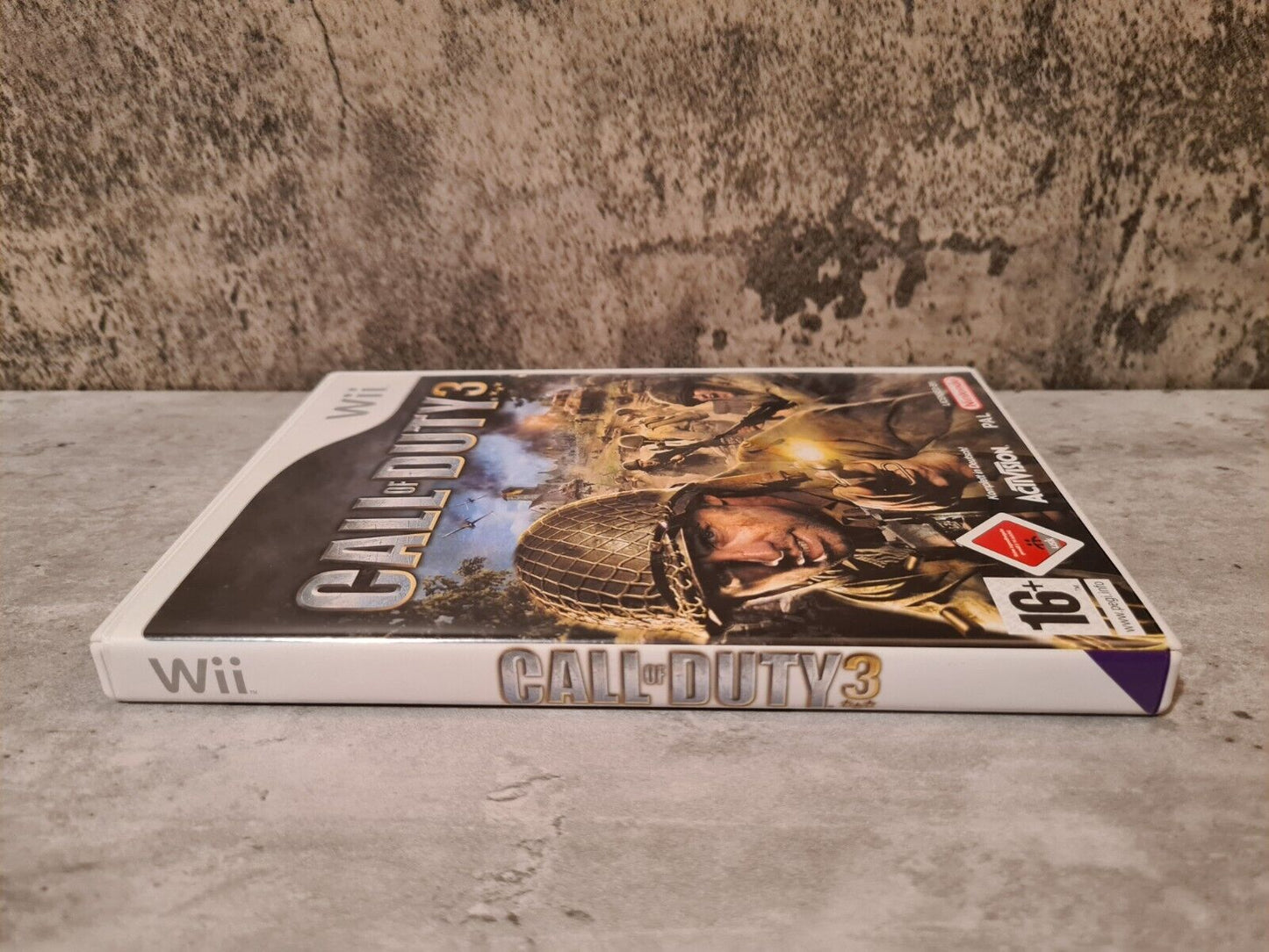 Nintendo Wii Spiel Call of Duty 3 mit OVP und Anleitung NOE - T-Retro-Games