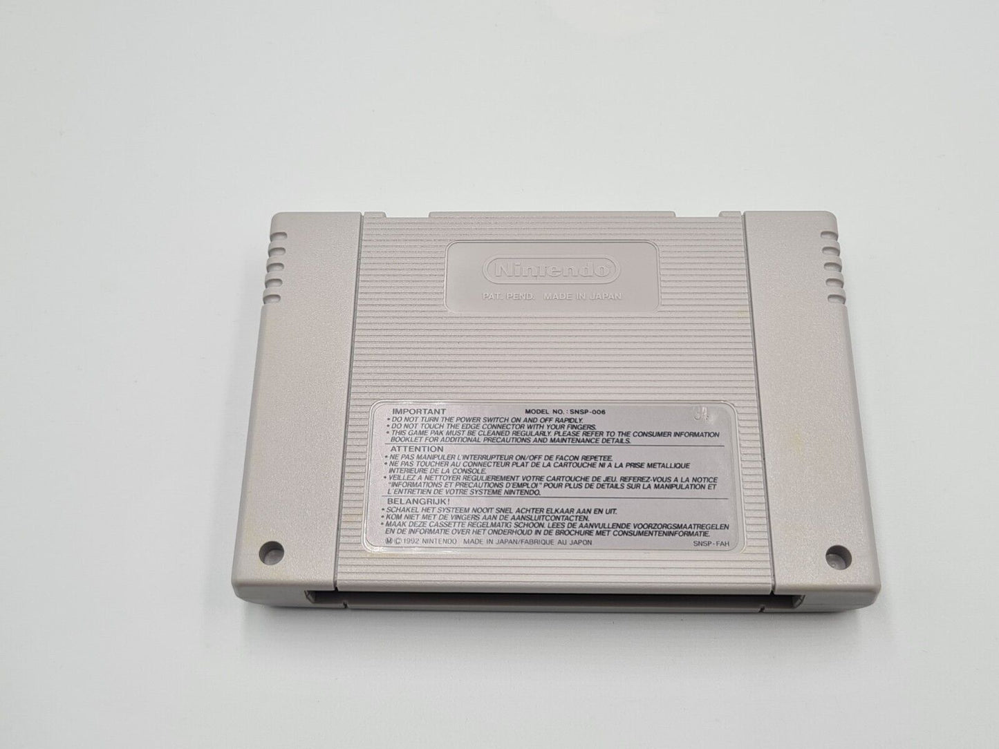 SNES Super Nintendo Fatal Fury 2 mit OVP und Anleitung FAH - T-Retro-Games