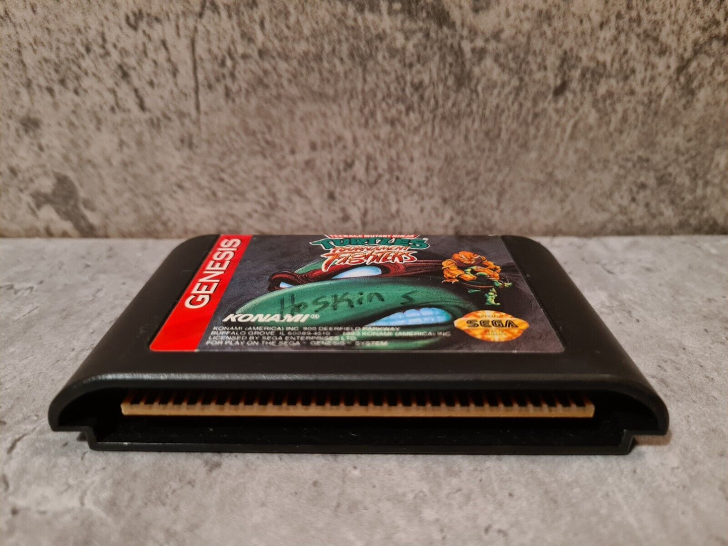 Sega Genesis Teenage Mutant Ninja Turtles Turtles Tournament Fighters Modul USA - T-Retro-Games
