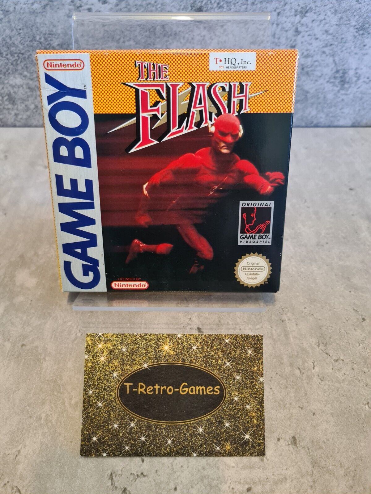 Game Boy Classic The Flash mit OVP und Anleitung NOE