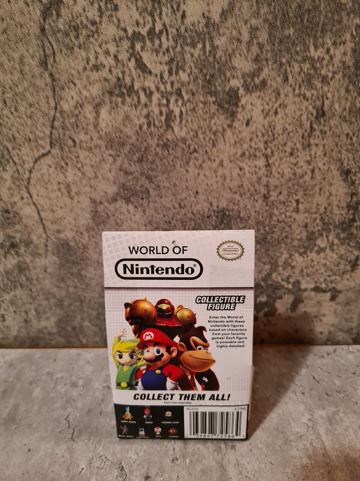 World of Nintendo Collectible Figur Figurine Super Mario Neu New Sealed - T-Retro-Games
