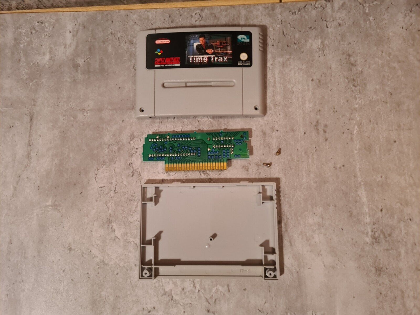 SNES Super Nintendo Time Trax mit OVP und Anleitung UKV - T-Retro-Games