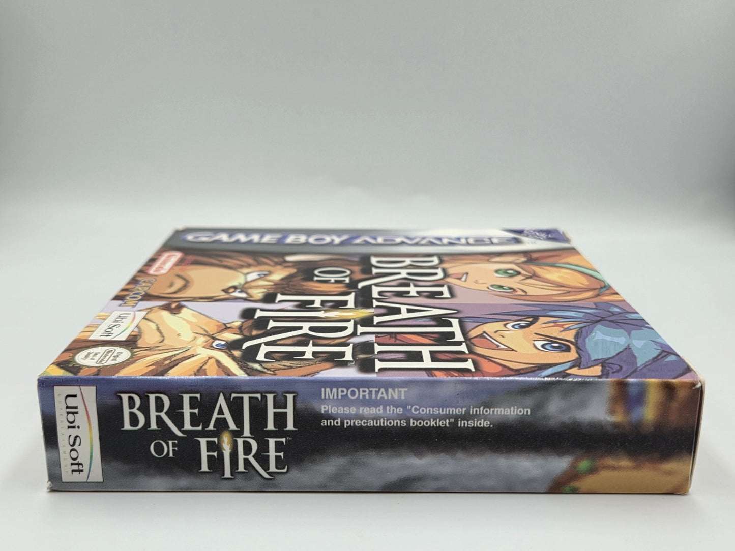 Nintendo Game Boy Advance Breath of Fire mit OVP und Anleitung EUR