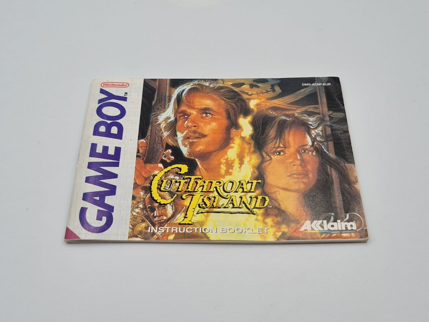 Nintendo Game Boy Classic Cutthroat Island mit OVP und Anleitung EUR - T-Retro-Games